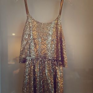 Tobi Glitter Dress